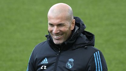 Zinedine Zidane Real Madrid vs Bayern Munich Champions League
