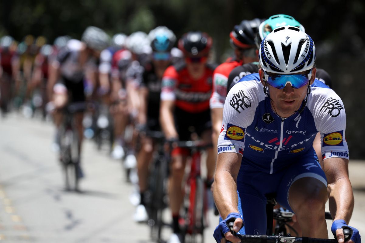 Martin Velits sets the pace for Quick-Step Floors