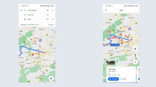 google maps add a stop