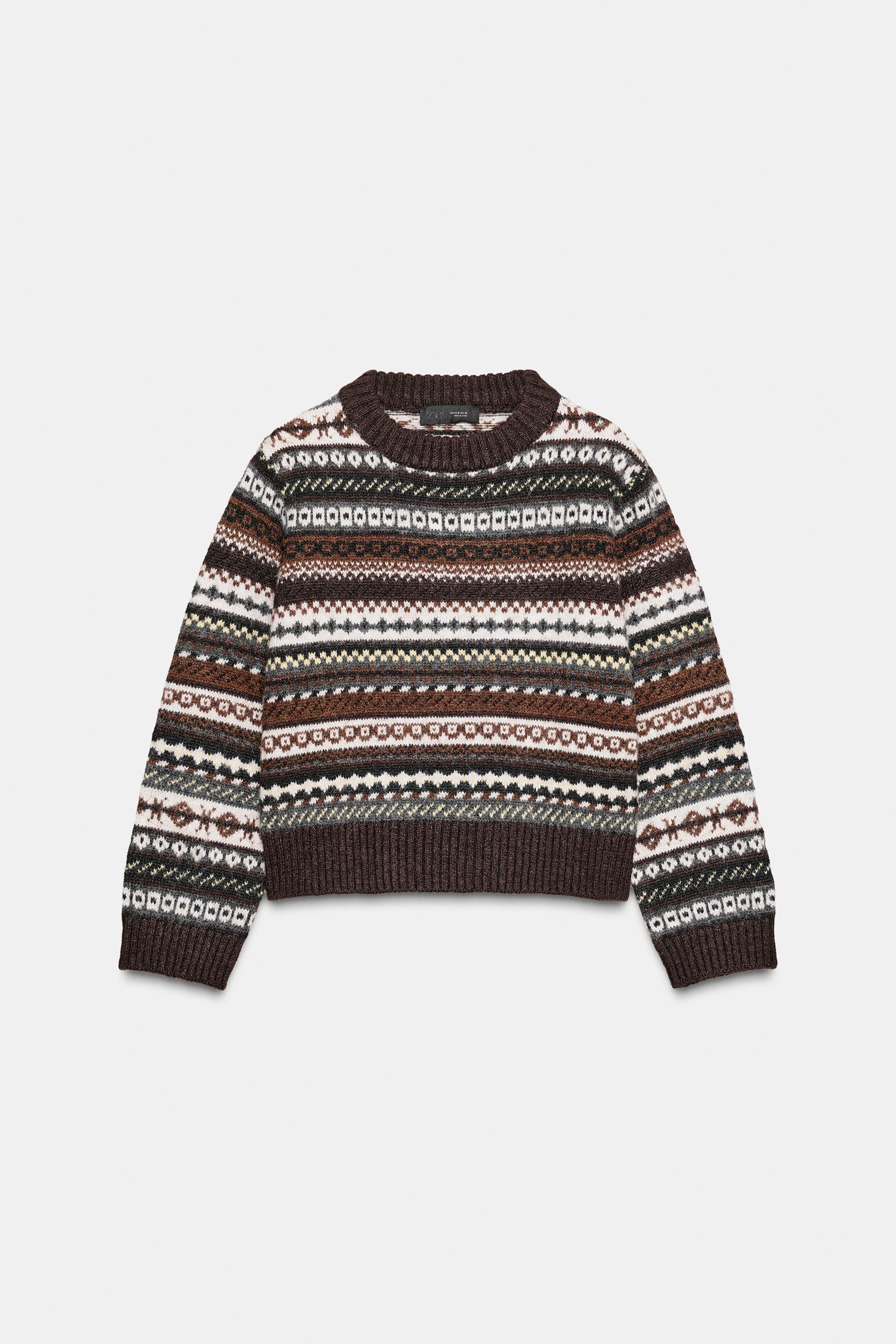 Jacquard Knit Jumper