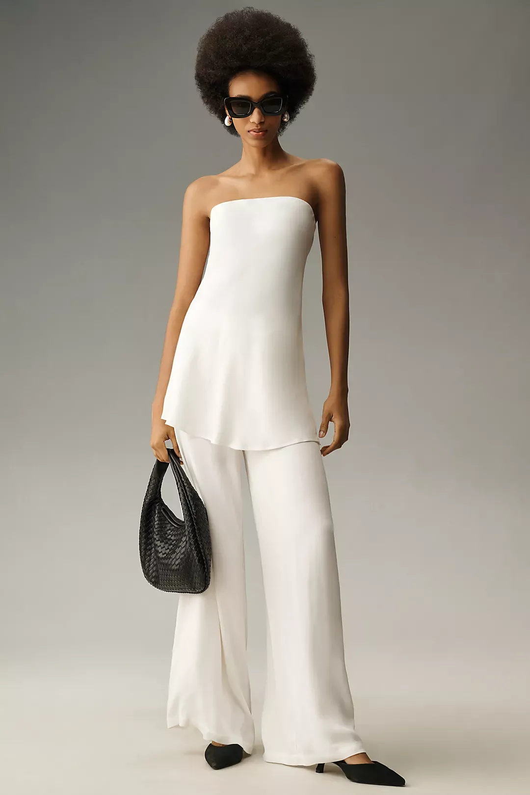 By Anthropologie Silky Tube Top