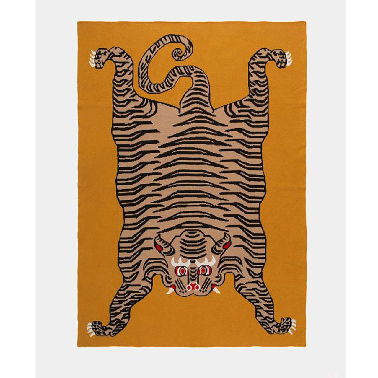 This George Home tiger throw is the ultimate high-end dupe - and it's ...