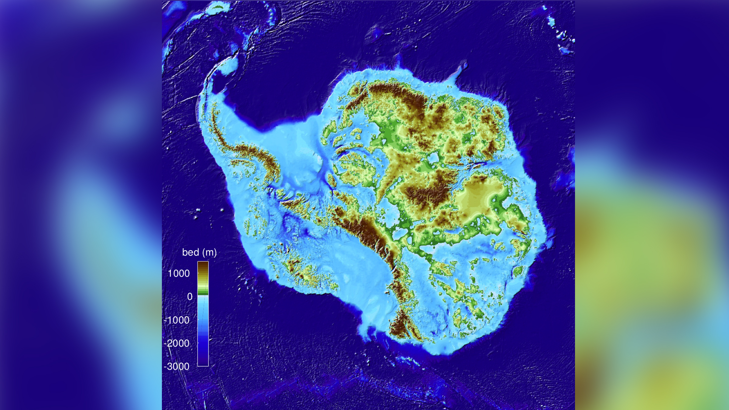 antarctica map without ice Scientists Found The Deepest Land On Earth Hiding Beneath Antarctica S Ice Live Science antarctica map without ice