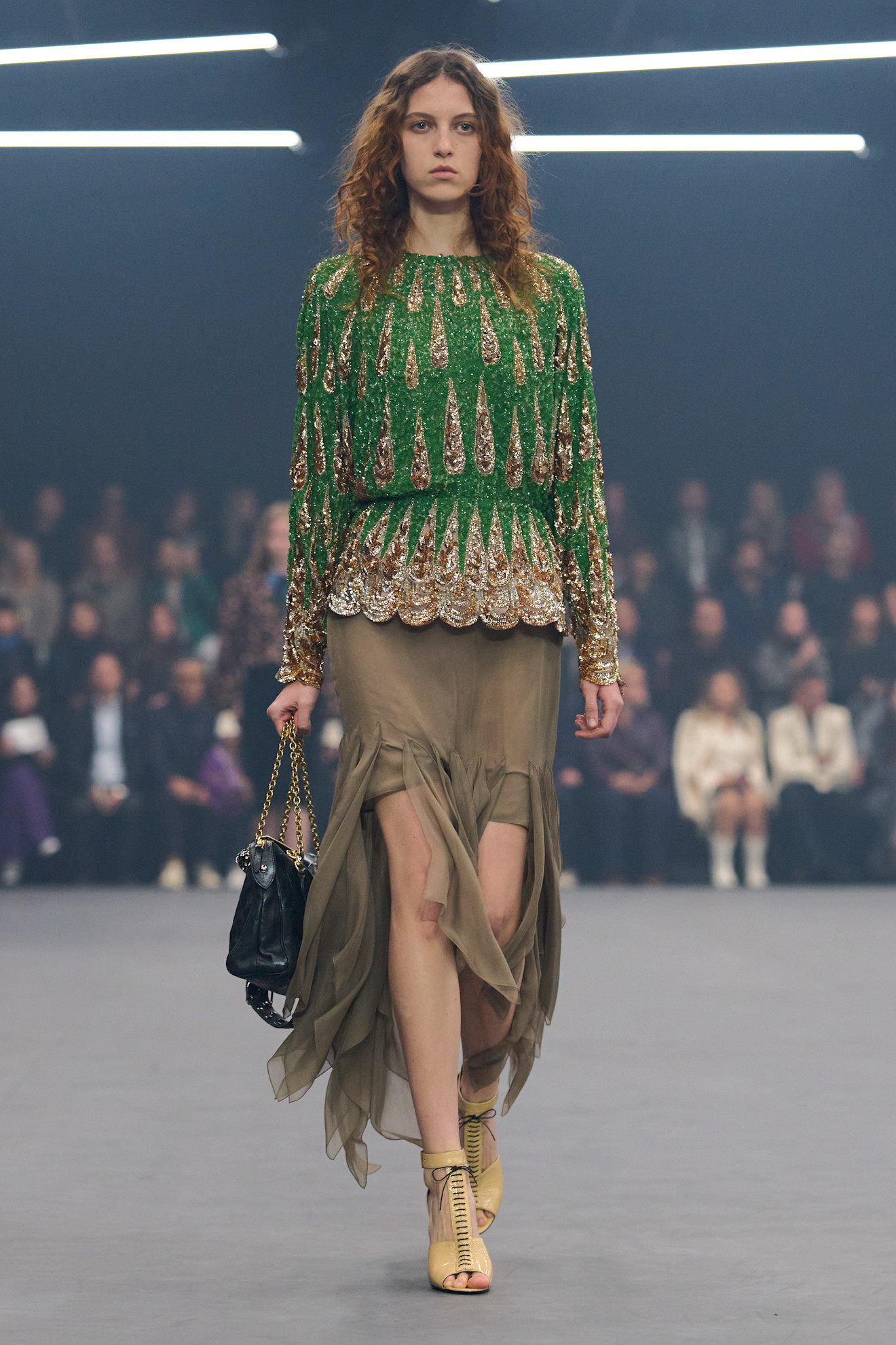 Embellishments at valentino spring 2026 collection.