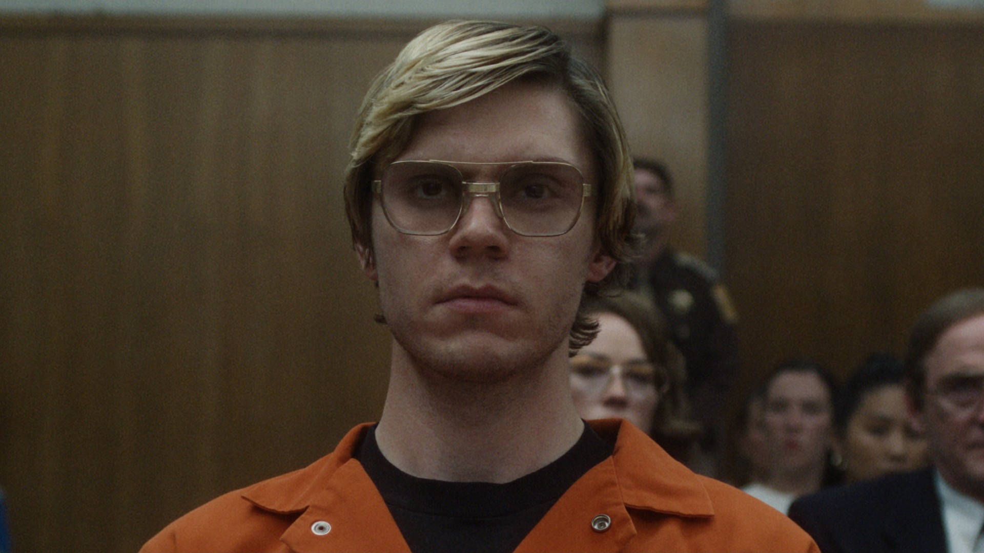 Evan Peters als Jeffrey Dahmer in der Netflix-Serie „Dahmer“.