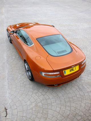 Aston martin virage Jt top view