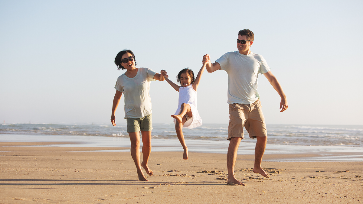 People on beach