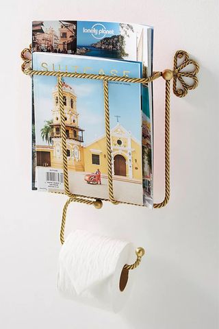 Image of magazine and toilet roll holder