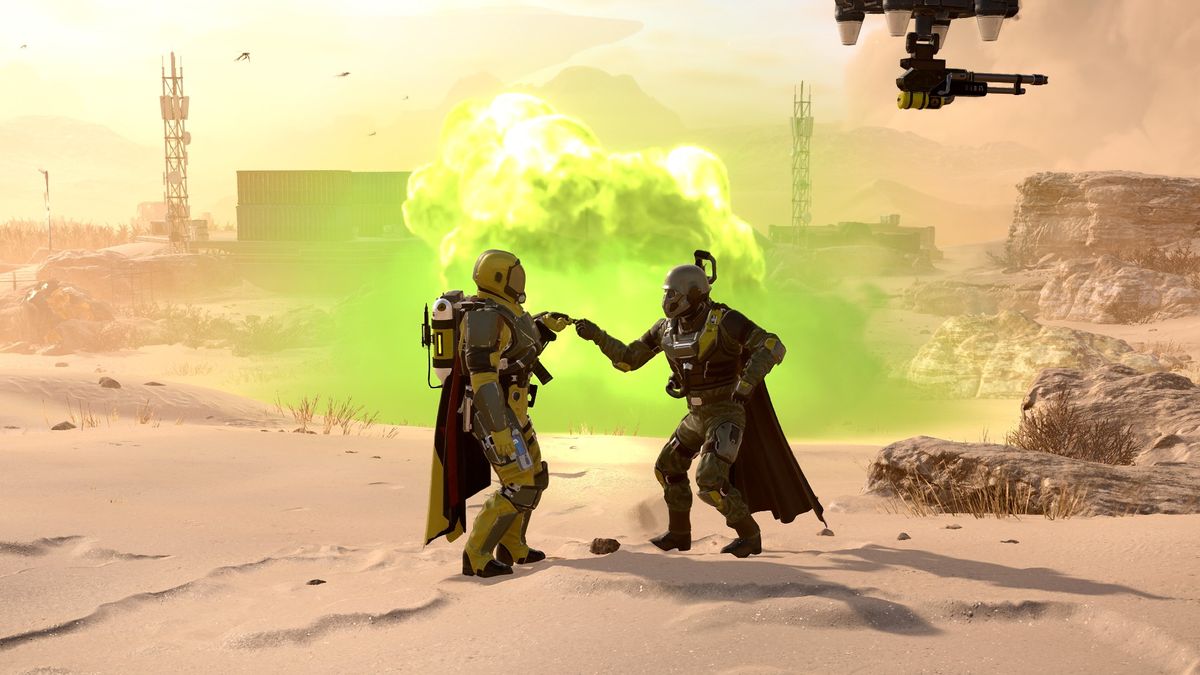 Helldivers 2 boss responds to sentiment that Space Marine 2 could eat their lunch: