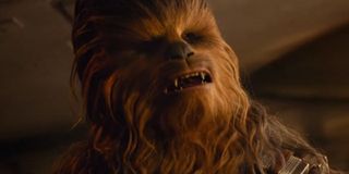 Star Wars; The Rise of Skywalker Chewbacca growling