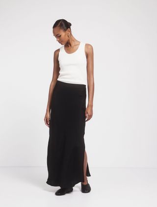 Black Maxi Skirt - Elegant and Versatile