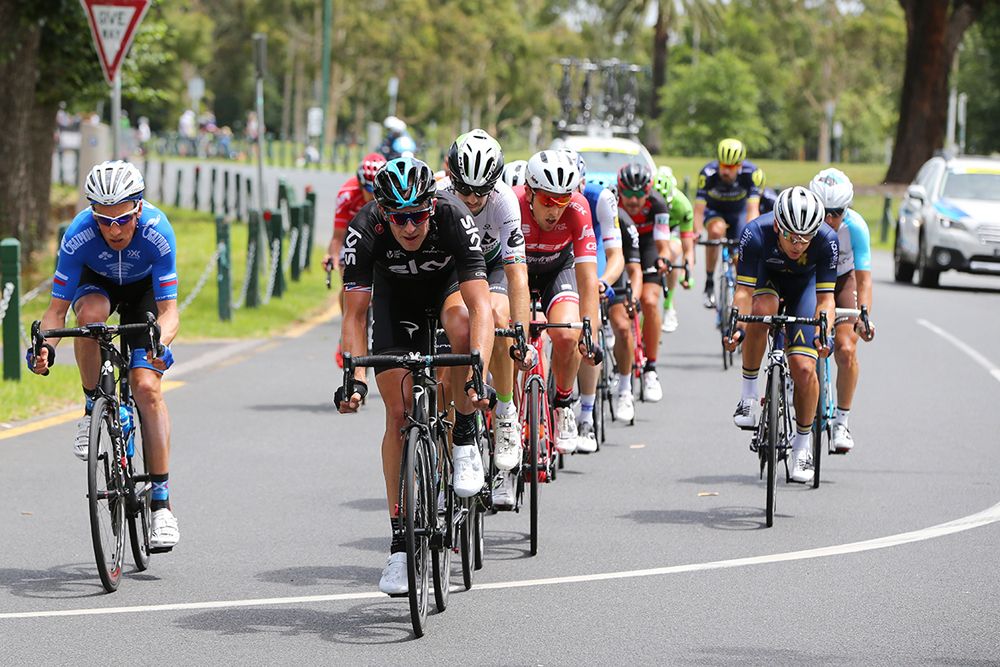 Ian Stannard hits the front