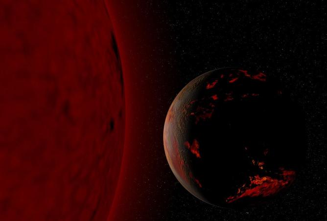 Uninhabitable Earth and red giant sun