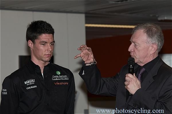 Vincent Bastaens is one of the team's cyclo-cross stalwarts