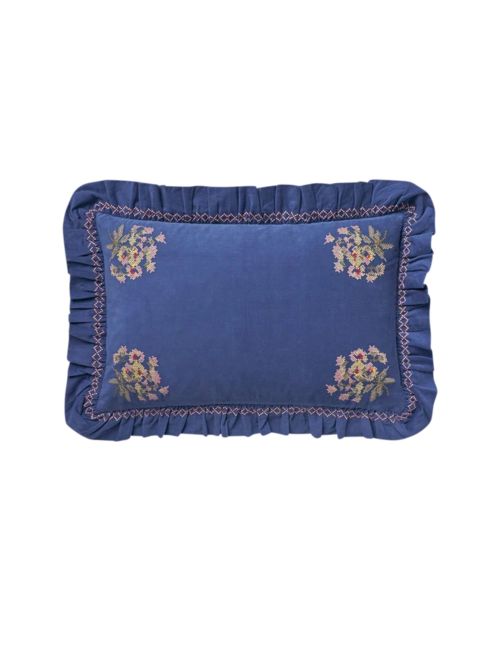Ristipisto Corduroy Frill Pillow