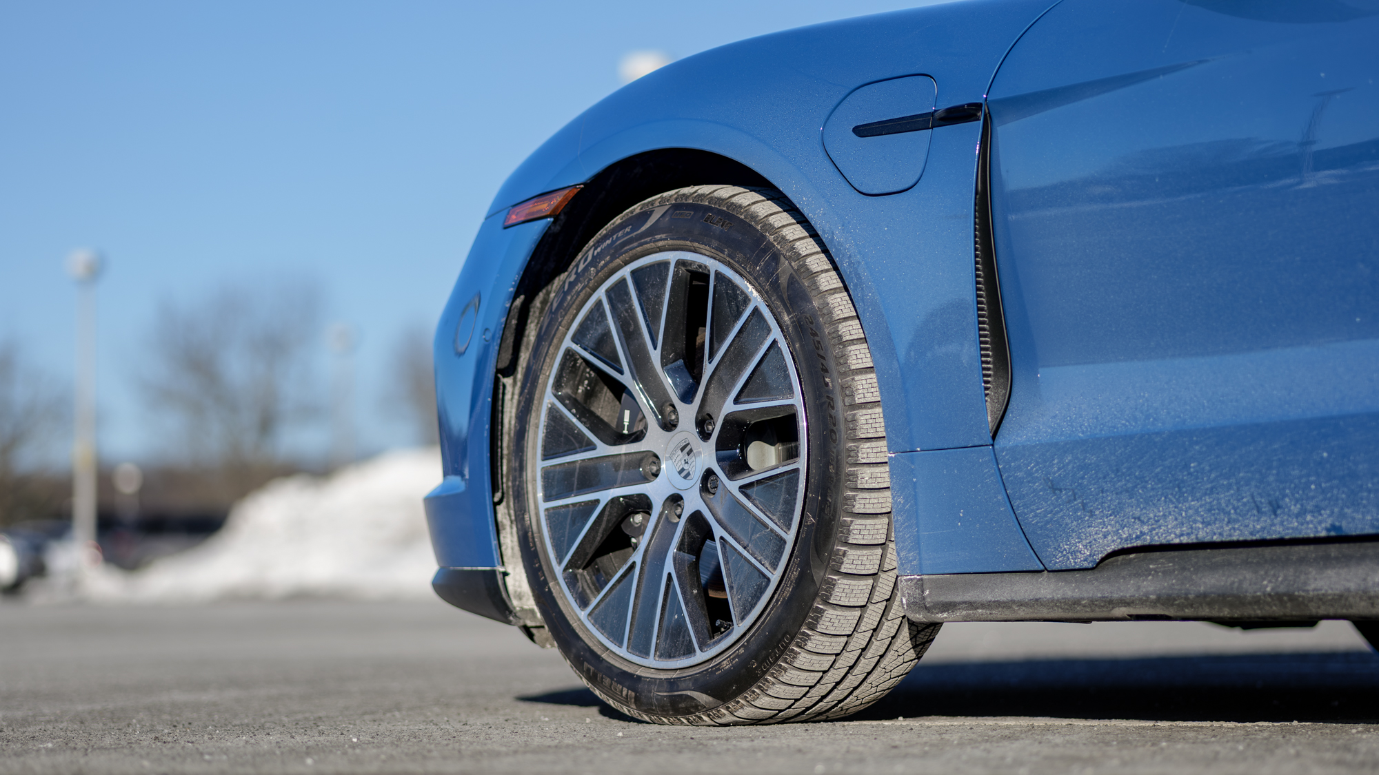 2025 Porsche Taycan test drive.