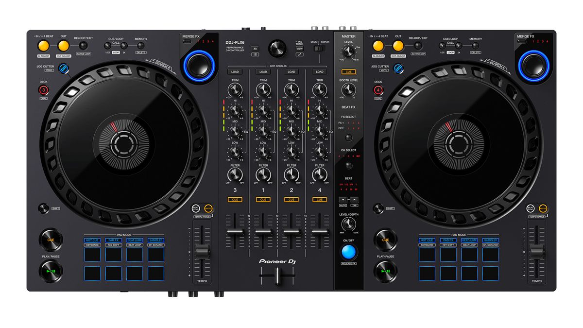 Pioneer DJ’s DDJFLX6 lets you mix between tracks in different genres