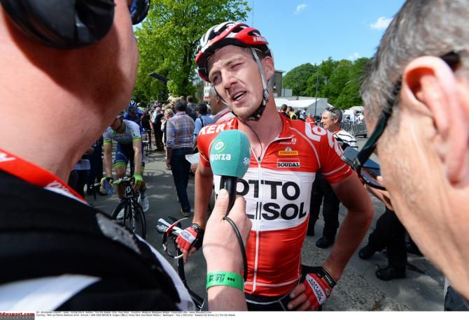Jurgen Van den Broeck (Lotto Belisol) animated the race