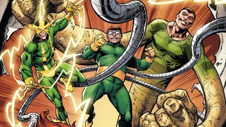 Electro, Docor Octopus and Sandman together as part of the Sinister Six