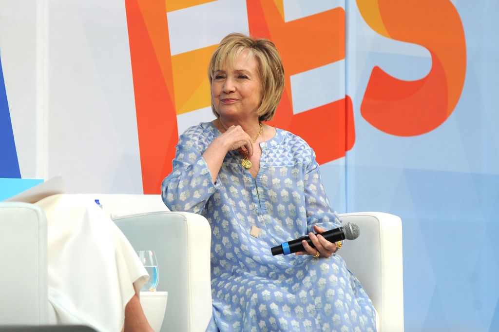 Hillary Clinton at OZY Fest.