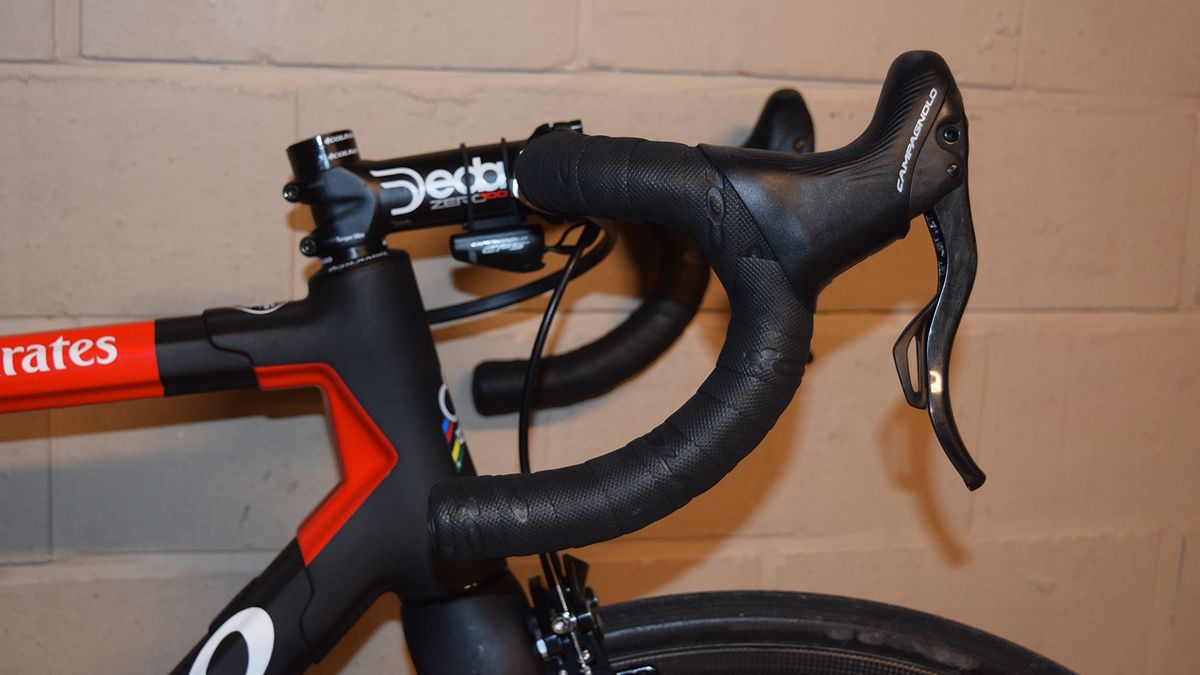 The Belgian runs a classic swoop-shaped handlebar