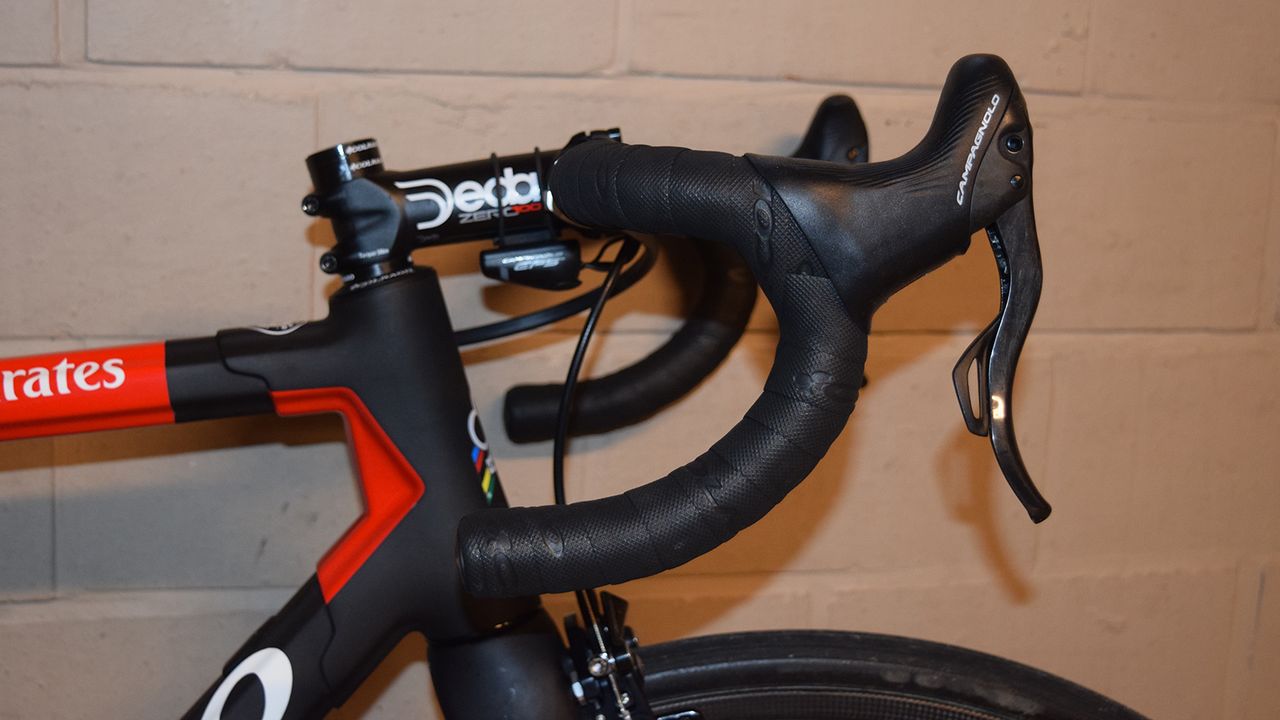 The Belgian runs a classic swoop-shaped handlebar