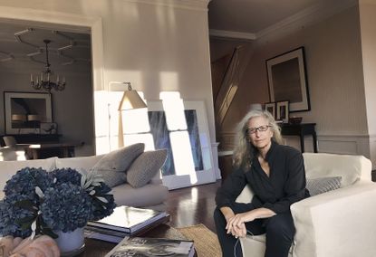 Annie Leibovitz in living space