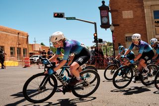 InstaFund team racing at 2023 Tour of the Gila in New Mexico