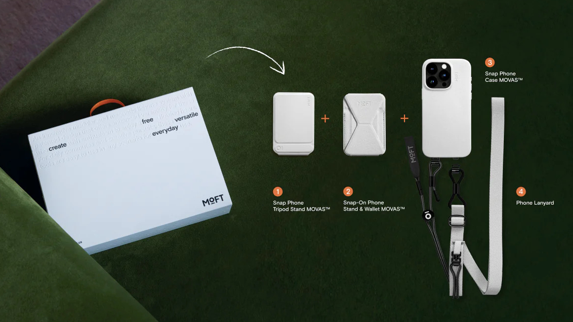 Moft Creator Kit disassembled