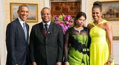 President Obama and King Mswati III