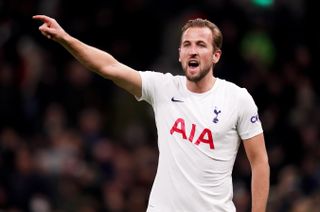 File photo dated 04-11-2021 of Tottenham Hotspur’s Harry Kane who is excited at the prospect of working with Antonio Conte and says the Italian�s appointment shows �great ambition�. Issue date: Friday November 5, 2021
