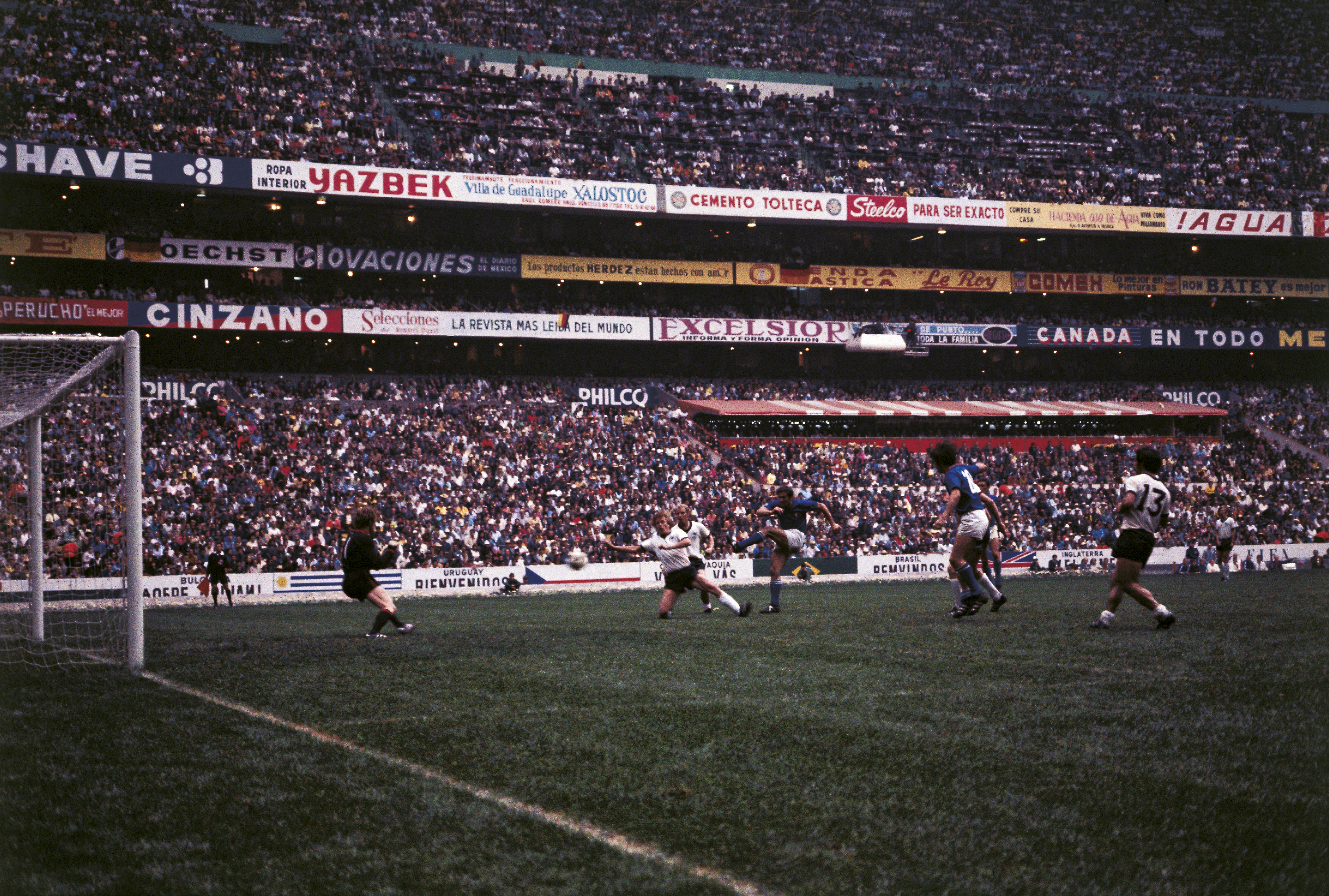 Itália x Alemanha Ocidental na Copa do Mundo de 1970