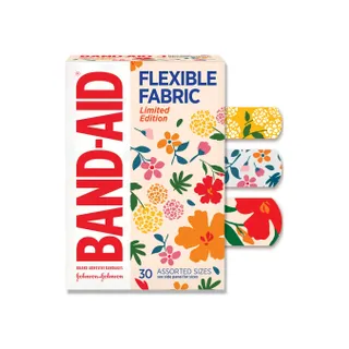 Band-Aid Brand, Wildflower Flexible Fabric Bandages