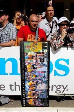 Armstrong is still a favourite with the fans.