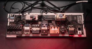 Daniel Kessler's pedalboard