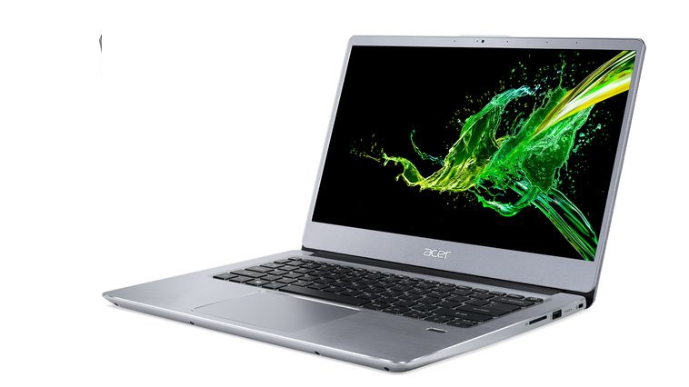 Acer Swift 3 in silver with screen open