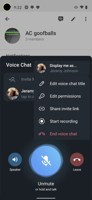 How To Voice Chat Telegram 7
