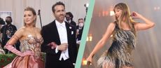 spit screen blake lively ryan reynolds with taylor swift