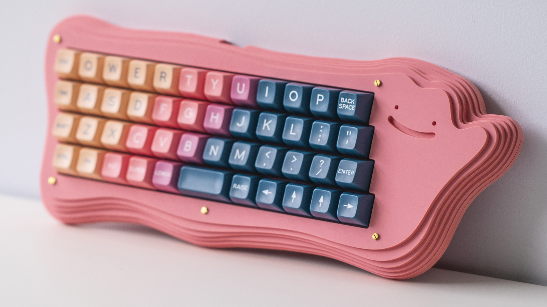 From the creator of the Cyberpunk keeblade comes an adorable Ditto keyboard  | PC Gamer