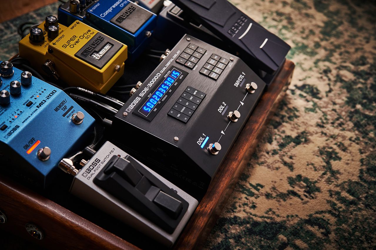 Boss's new SDE-3000D pedal