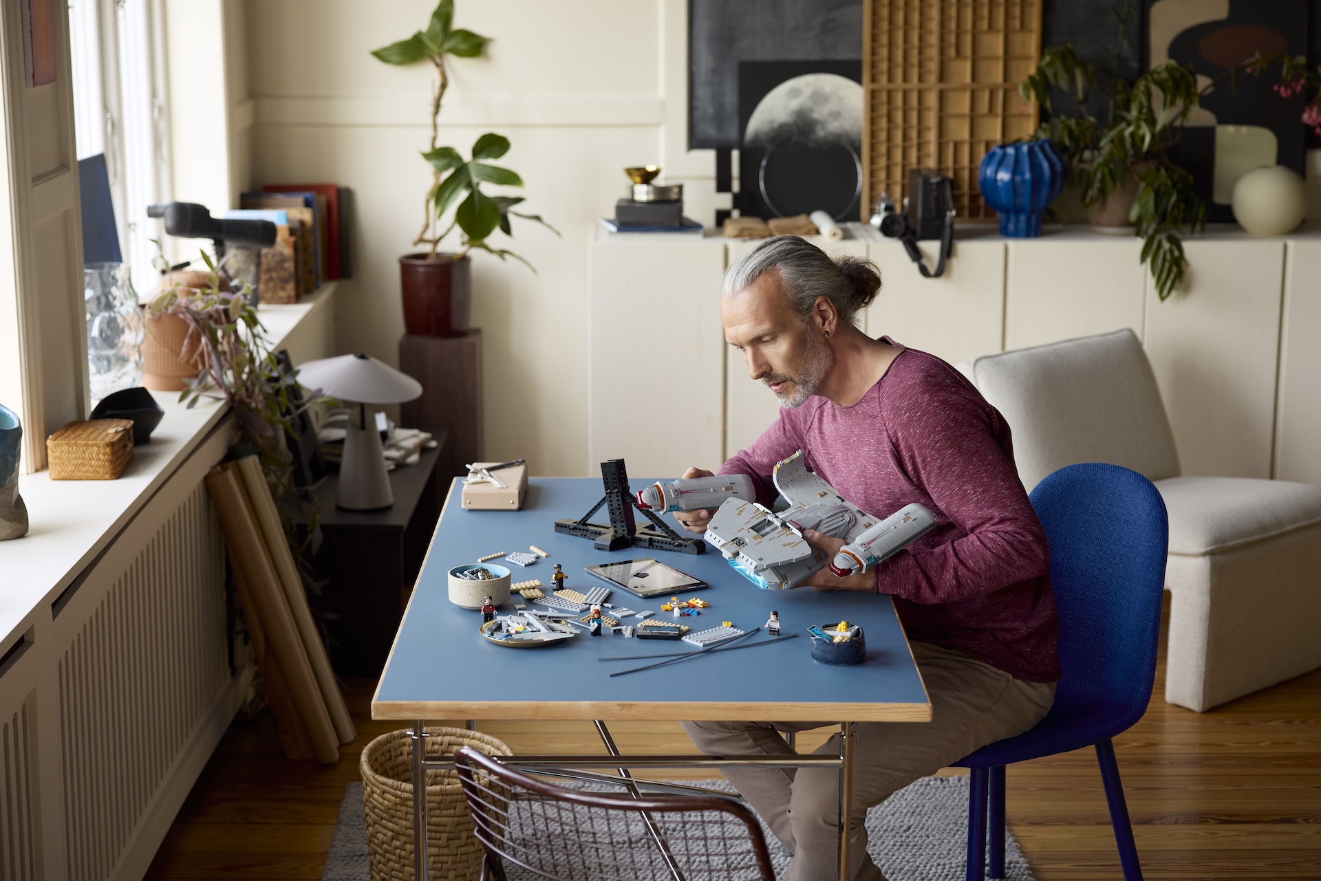 LEGO Star Trek set from multiple angles 