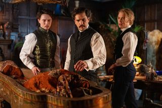 Monkhouse Lee (COLIN RYAN), Smith (KIT HARINGTON), Bellingham (FREDDIE FOX)