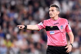 Referee Massimiliano Irrati