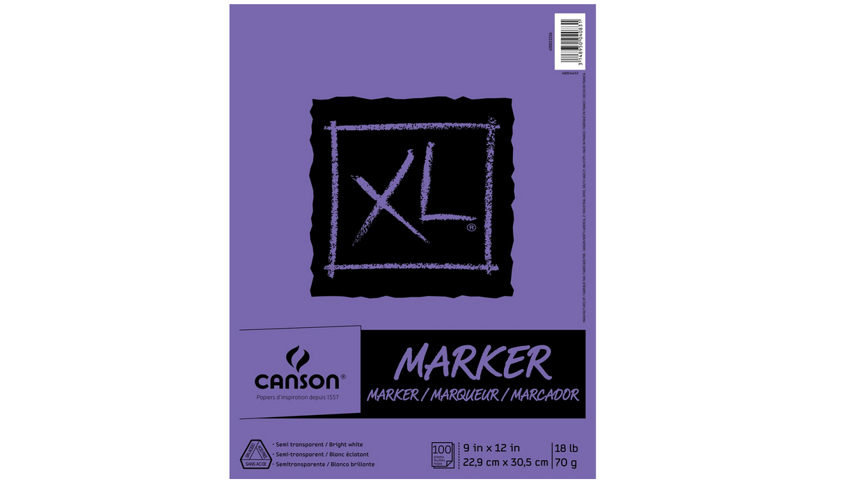 Best sketchbooks: Canson XL Marker Paper Pad