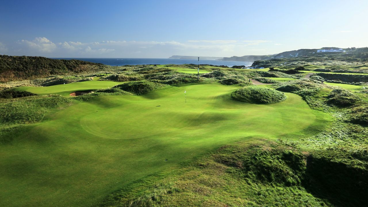 The 10th hole at Royal Portrush