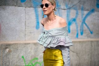 Milan fashion week, Street style