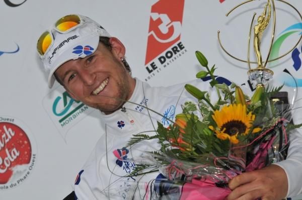 Sulzberger won in a close sprint