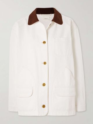 Pascual Corduroy-Trimmed Cotton Jacket