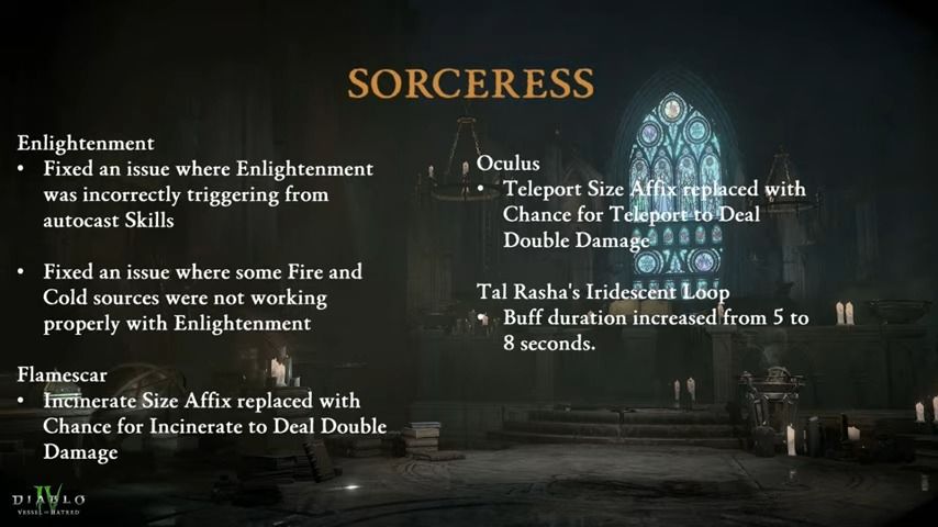 Diablo 4 class changes coming in Patch 2.0