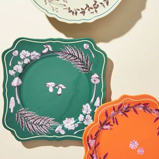 Anthropologie decorative dinner plates